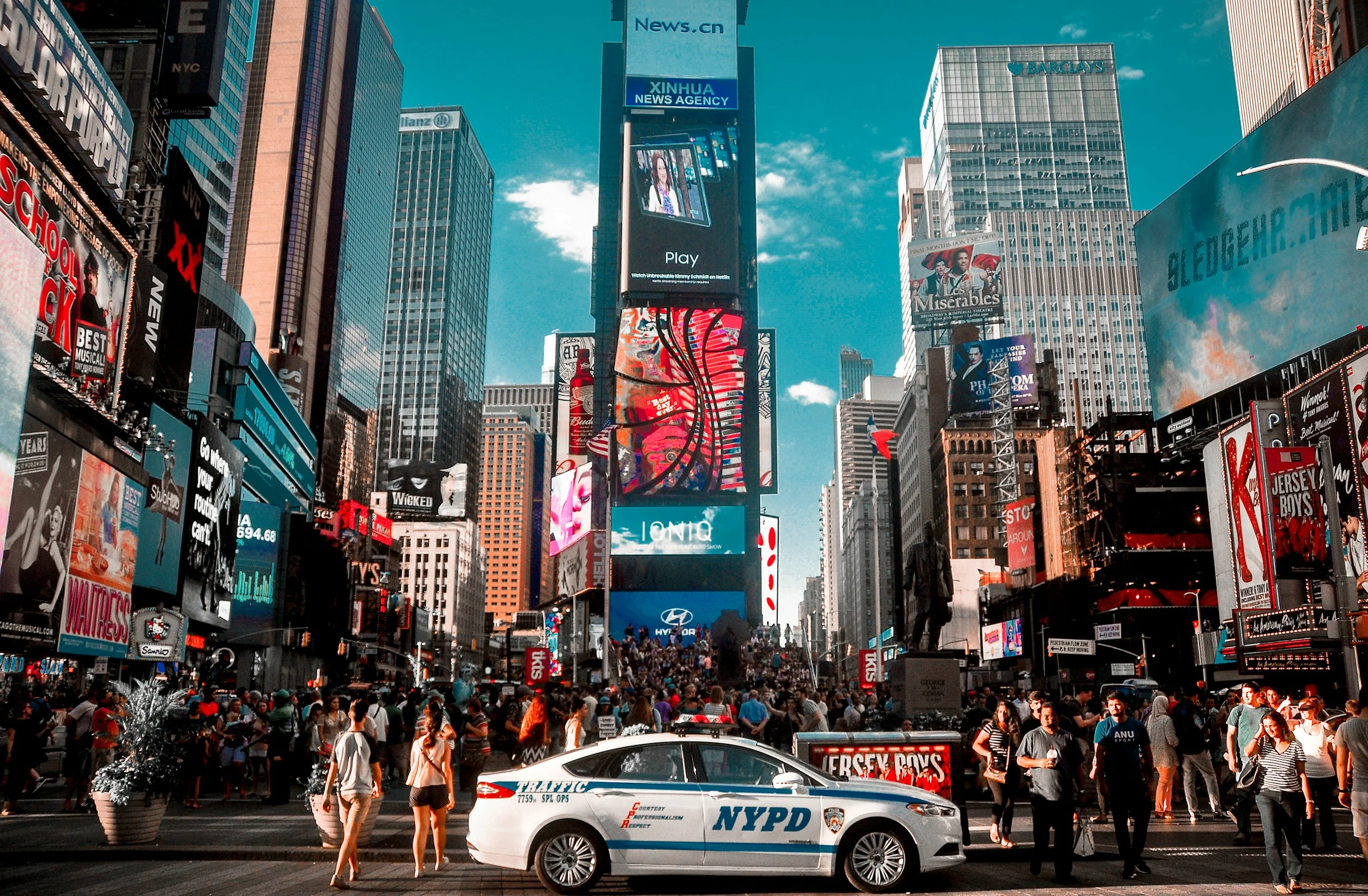 New York – Times Square, Bryant Park