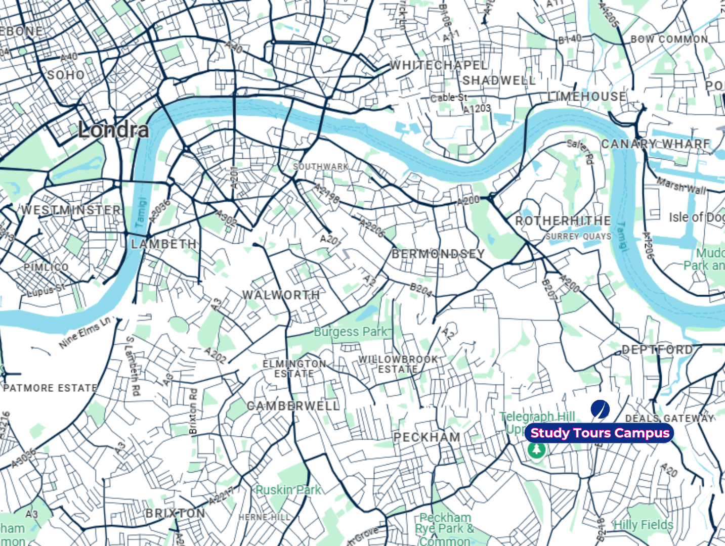 Studiare nel cuore creativo di Londra