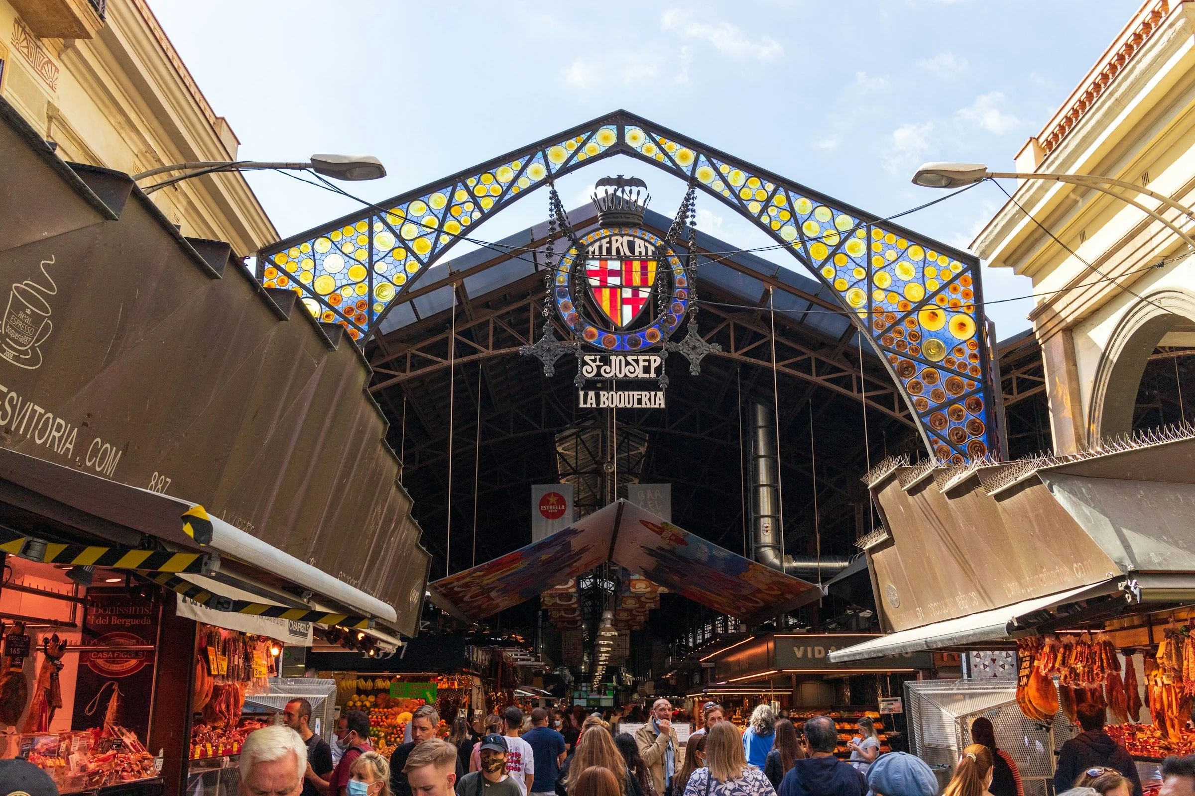 Ramblas e mercato della Boqueria