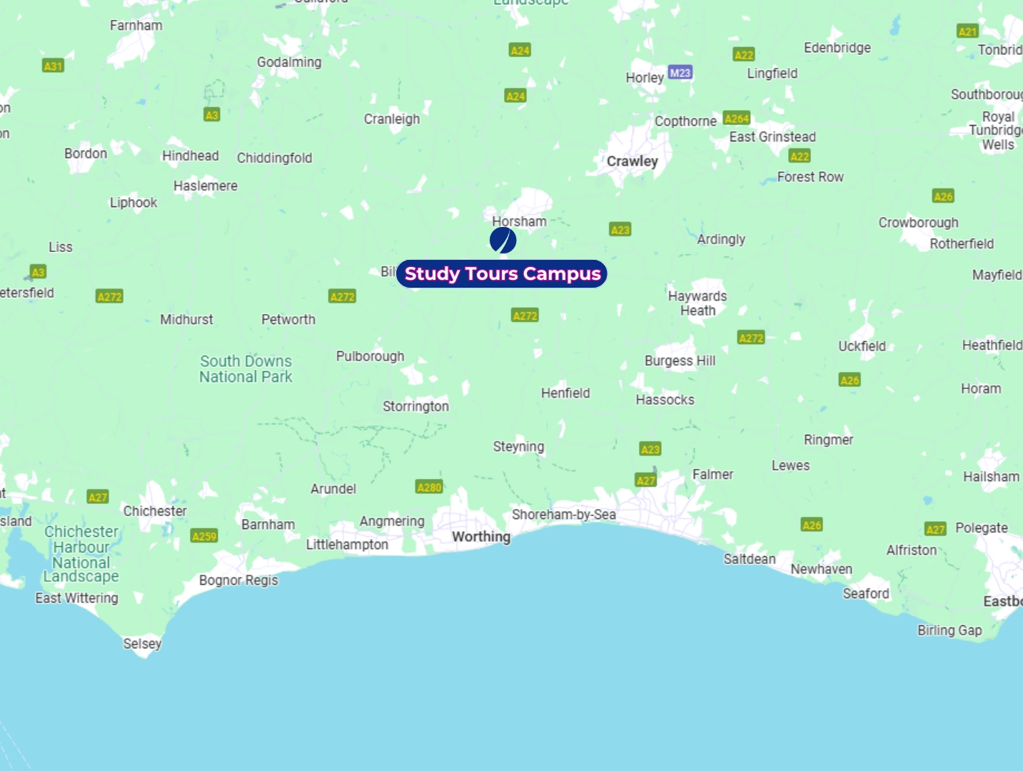 Un’oasi di studio nella campagna inglese