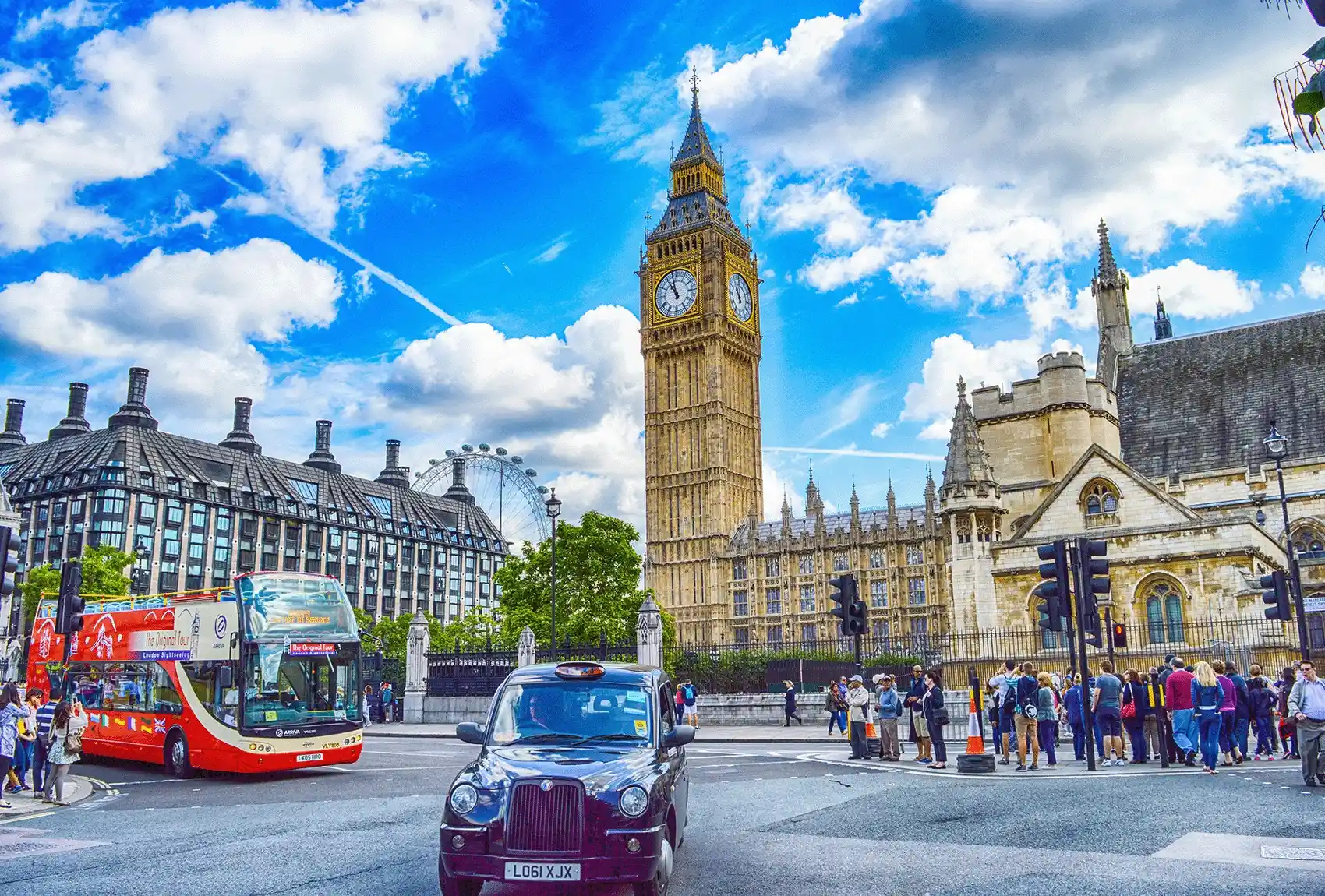 London – Big Ben & Westminster abbey
