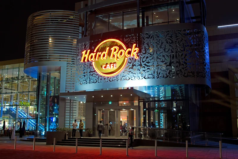 Dubai – Cena all’Hard Rock Cafè