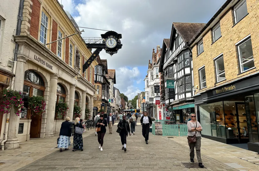 Winchester – Walking tour tra i vicoli del centro