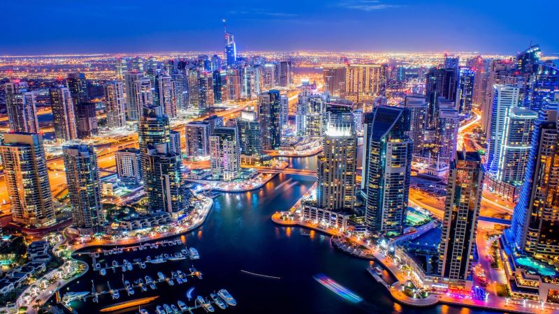 Dubai by Night